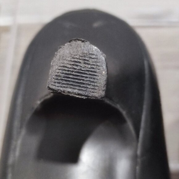 Xhilaration Maryjane Pumps Sz 9 Black Minimalist Heel Dressy Retro Shoes - Picture 13 of 13